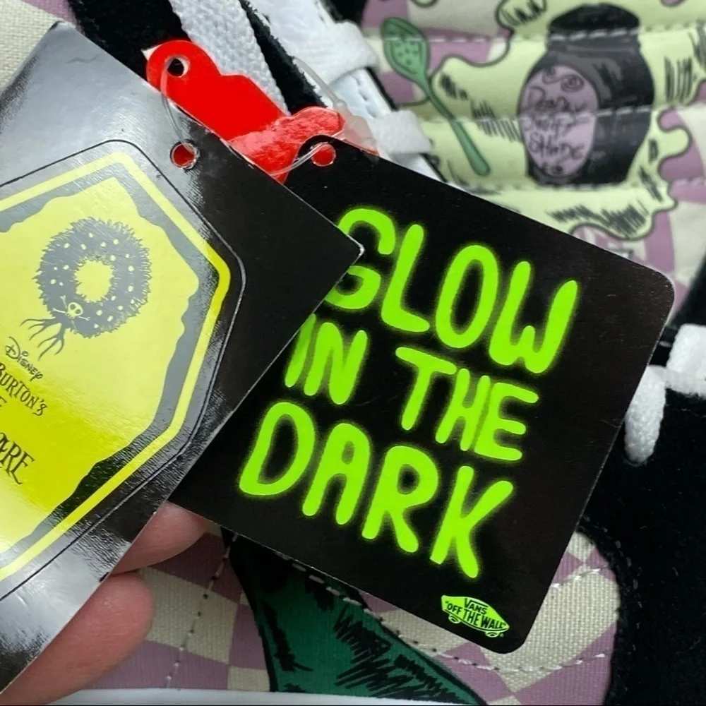 Vans x Disney’s The Nightmare Before Christmas Sk8-Hi Sneakers Size 10‎ Men